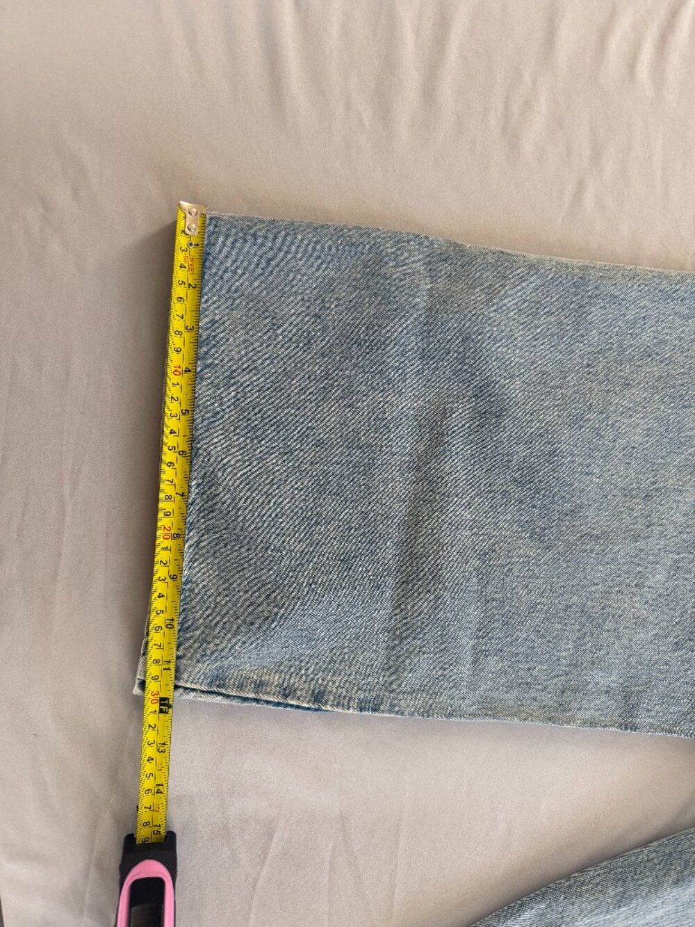 MSRP $110 - MICHAEL KORS Women's Size 16 Selma Crop Wide Leg High Rise Jeans - Picture 10 of 12